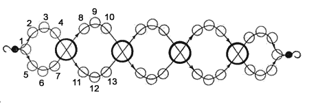 Технология плетения браслетов из бисера на станке [25 схем]