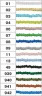 Бисер круглый 1 пакет 1 шт. ("TOHO" 10/0) 2.4мм 500 гр.