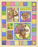 Ткань BOYDS BEARS PANEL фасовка 1 шт. (Red Rooster Fabrics 2364) 85см х 110см хлопок-100%