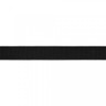 Тесьма окантовочная черная 1 шт. (0424 А) 50м х 24мм