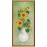 Канва с рисунком "Амфора. Подсолнухи" 1 шт. ("Nova Sloboda" БИС 3202) 18см х 39см