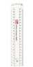 Линейка для разметки и измерения 1 шт. ("Prym" 610730) 23см х 4.5см