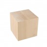 Заготовка для декорирования Куб 1 шт. ("Mr. Carving" ПР-29) 9.5см х 9.5см липа