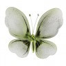 Украшение для штор "Бабочка" большая металлизированная 1 шт. 20см х 20см
