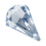 Подвеска Crystal AB 1 шт. ("Сваровски" 6022) 33мм