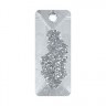 Подвеска прямоугольник Crystal 1 шт. ("Сваровски" 6925) 26мм