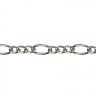 Цепочка декоративная фасовка 2х3, 6.1х2.8 мм 1 шт. ("Micron" MI-14) 2.5м сталь