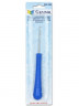 Крючок для ковров. плетения с пластиковой ручкой блистер 1 шт. ("Gamma" SS-102) металл