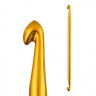 Крючок для тунисского вязания двухсторонний 1 шт. ("GAMMA" SH3) 14.5см х 5.5мм металл