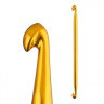 Крючок для тунисского вязания двухсторонний 1 шт. ("GAMMA" SH3) 14.5см х 6мм металл