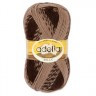 Пряжа "BELLA" классическая средняя пакет 5 шт. ("Adelia") 266м 100 гр. шерсть-67%, полиэстер-33%