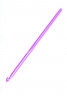 Крючок для вязания алюминевый цветной 1 шт. (HobbyLife AL-CH04) 15см х 4мм Алюминий