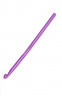 Крючок для вязания алюминевый цветной 1 шт. (HobbyLife AL-CH04) 15см х 5мм Алюминий