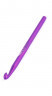 Крючок для вязания алюминевый цветной 1 шт. (HobbyLife AL-CH04) 15см х 8мм Алюминий