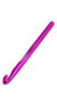 Крючок для вязания алюминевый цветной 1 шт. (HobbyLife AL-CH04) 15см х 12мм Алюминий