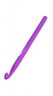 Крючок для вязания алюминевый цветной 1 шт. (HobbyLife AL-CH04) 15см х 6.5мм Алюминий