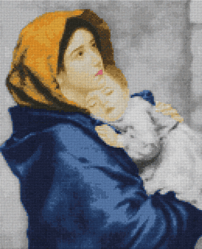 Набор для вышивки "Святая Мария" 1 шт. ("Pinn" CP-01) 24.1см х 29.2см