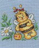 Набор для вышивки "Душистый мед" 1 шт. ("Кларт" 8-020) 13см х 13см