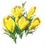 Набор для вышивки "Желтые цветочки" 1 шт. ("РС студия" С-360H) 12см х 13см