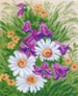 Канва с рисунком "Полевые цветы" 1 шт. (768) 24см х 30см