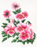 Канва с рисунком "Нежные цветы" 1 шт. (806) 24см х 30см