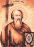 Канва с рисунком "Святой апостол Андрей" 1 шт. (813) 24см х 30см