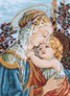 Канва с рисунком "Мадонна (по мотивам С.Боттичелли)" 1 шт. (774) 33см х 45см