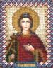 Набор для вышивки "Икона Святой Великомученицы Ирины" 1 шт. ("Panna" ЦМ-1250) 8,5см х 10,5см
