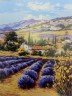 Канва с рисунком "Тосканские поля " серия 10.000 1 шт. (Collection D'Art 10459) 40см х 50см