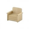Заготовка для декорирования "кресло" 1 шт. ("Mr. Carving" SC-002) 8.2см х 7см х 6см дерево