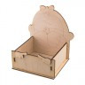 Заготовка для декорирования Коробка для мелочей 1 шт. ("Mr. Carving" ПЦ-054) 14см х 15см х 11см фанера