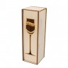 Заготовка для декорирования Коробка под шампанское 1 шт. ("Mr. Carving" ПЦ-120) 32см х 10.7см х 10.2см фанера