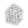Садовая миниатюра Клетка блистер 1 шт. ("Blumentag" MET-066) 7см х 7см х 11см металл