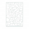 Трафарет-маска Пустыня блистер 1 шт. ("Mr. Painter" TFR-10-45) 11.5см х 16.5см пластик