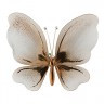 Украшение для штор "Бабочка" средняя металлизированная 1 шт. 15см х 18см