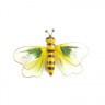 Украшение для штор "Пчела" 1 шт. 6.5см х 4см