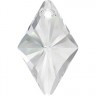 Подвеска ромб Crystal пакет 6 шт. ("Сваровски" 6320) 14мм х 9.5мм стекло