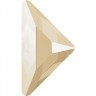 Стразы неклеевые цветные треугольные пакет 12 шт. ("Сваровски" 2740) 8.3мм х 8.3мм