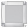 Стразы клеевые Crystal квадрат пакет 18 шт. ("Сваровски" 2402 HF) 6мм х 6мм