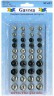 Кнопки пришивные ассорти блистер 40 шт. ("GAMMA" SF-001) металл