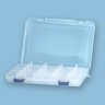 Коробка для швейных принадлежностей с перегородками 1 шт. ("GAMMA" ОМ-177) 23.2см х 16.3см х 3.5см пластик