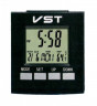 Часы-будильник электронный 1 шт. ("VST" VST-7027) 7см х 8см х 4.5см 95 гр. пластик