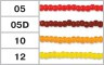 Бисер круглый 3 пакет 1 шт. ("TOHO" 10/0) 2.4мм 5 гр.