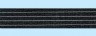 Кромка клеевая черная 1 шт. (G-115ht) 100м х 15мм