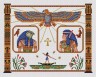 Набор для вышивки "Гор и Исида" 1 шт. ("Panna" ЕМ-0271) 35см х 27см