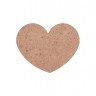 Заготовка для декорирования "сердце" 1 шт. ("Mr. Carving" MDF-004) 9.5см х 0.6см МДФ