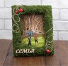 Заготовка для декорирования "рамка" 1 шт. ("Love2Art" PAM-078) 25см х 20см х 2см папье-маше