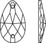 Стразы пришивные Crystal пакет 6 шт. ("Сваровски" 3230) 18мм х 10.5мм