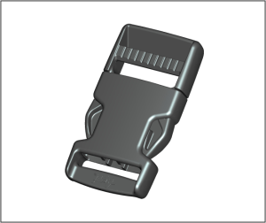 Пряжка замок 1 шт. ("Апри" SR25 (FH 25)) 25мм