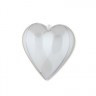 Заготовка для декорирования "сердце" 1 шт. ("Love2Art" PLB-008) 10см х 9.8см х 5.6см пластик